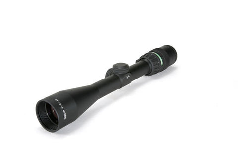 AccuPoint 3-9x40 Rifle Scope with BAC, Green Triangle Reticle