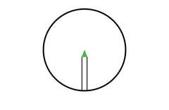 AccuPoint 2.5-10x56 Rifle Scope with BAC, Green Triangle Reticle