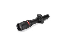 AccuPoint 1-4x24 30mm Rifle Scope with BAC, Red Triangle Reticle