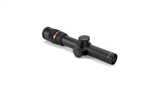 AccuPoint 1-4x24 30mm Rifle Scope with BAC, Red Triangle Reticle